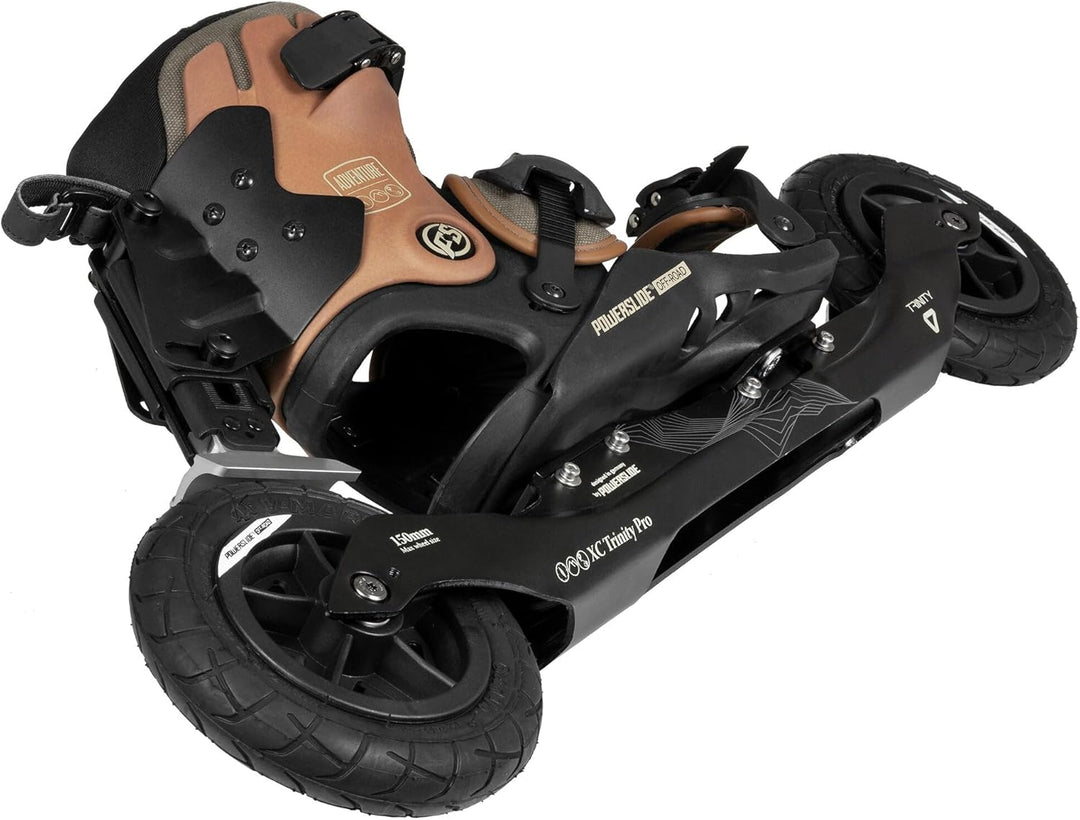 Powerslide Nordic Inline Skate XC Skeleton 150, für Off-Road, für Damen und Herren 36-42,5, 36-42,5
