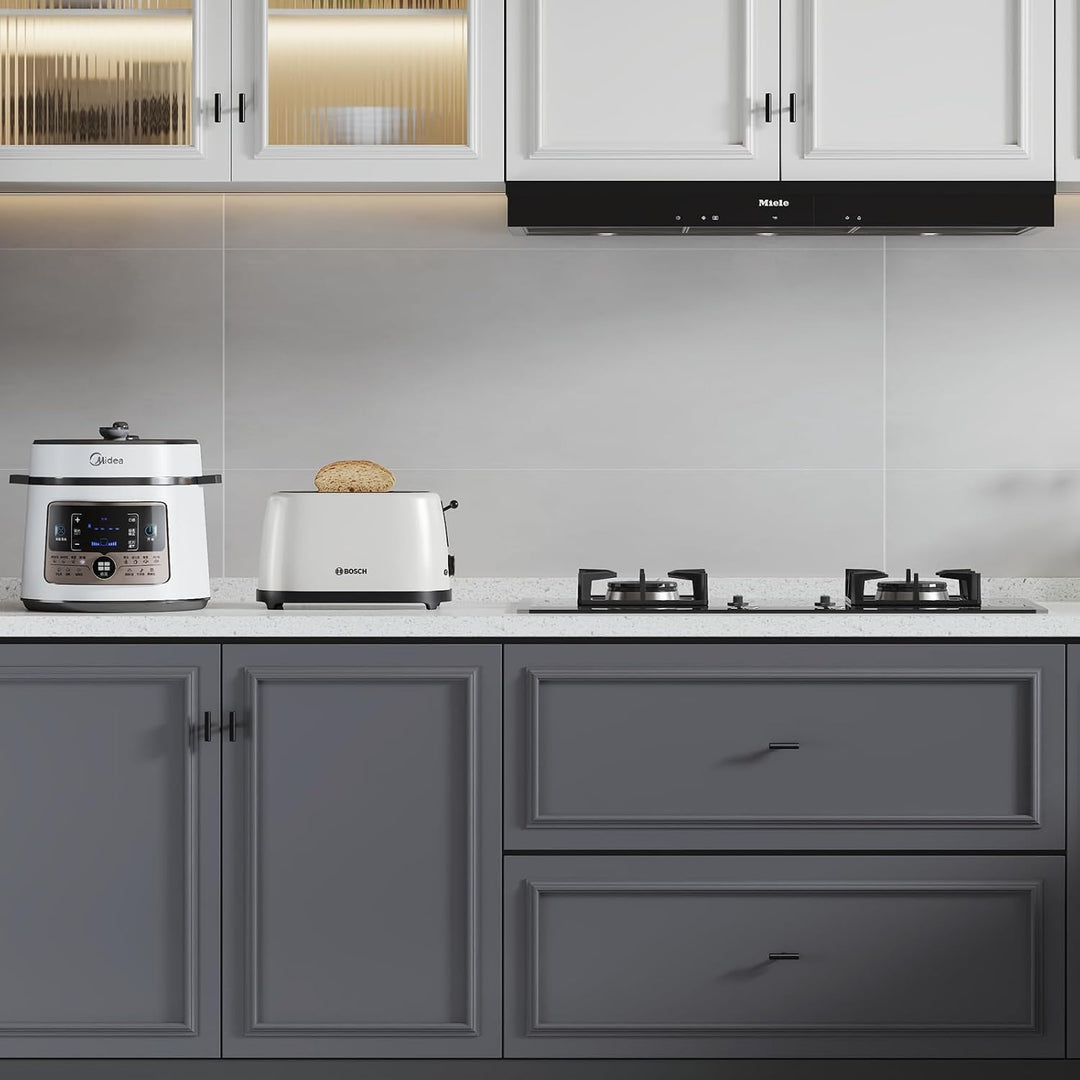 goldenwarm 15 Stück Möbelgriffe Schwarz 192mm Schrankgriffe Schwarz Griffe für Küchenschränke Türgri