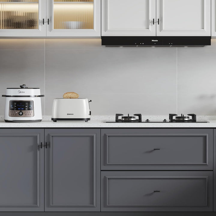 goldenwarm 15 Stück Möbelgriffe Schwarz 192mm Schrankgriffe Schwarz Griffe für Küchenschränke Türgri