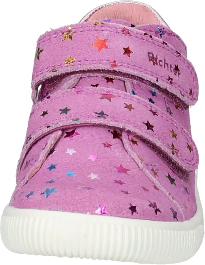 Richter Kinderschuhe Mädchen Vali Sneaker 25 EU Weit Rosette Candy, 25 EU Weit Rosette Candy
