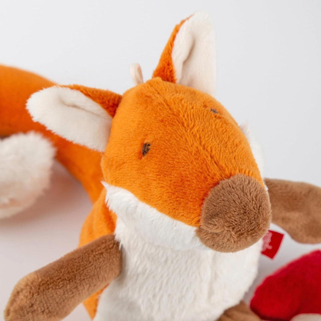 Sigikid Anhänger Fuchs für Babys ab Geburt Spielzeug zum Aufhängen mit Rassel Beschäftigung Kuschelt