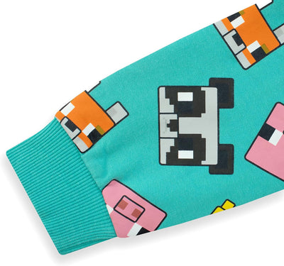 Minecraft Kapuzenpullover für Mädchen | Kapuzenpullover für Spielerinnen | Kapuzenpullover für Gamer