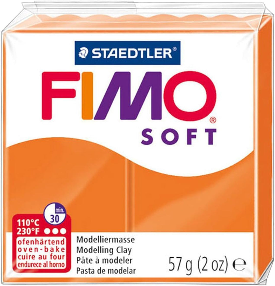 Set aus 6 Stück weicher Polymer-Ofen-Modelliermasse in Hautton-Farbe von Fimo, 57 g