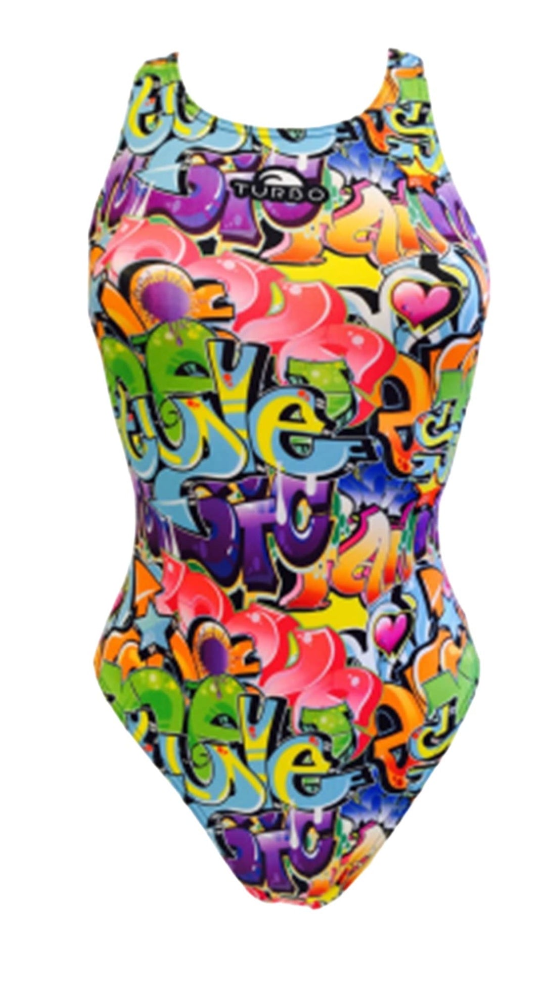 TurboTronic By Z-LINE Damen Graffitti 2016 Bikini-Unterteile M Jaune, M Jaune