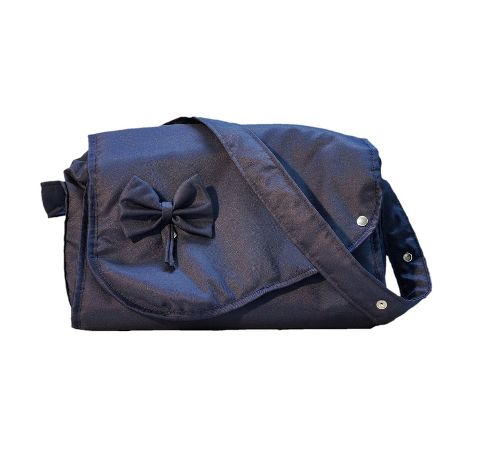 Eichhorn Wickeltasche inklusive Wickelunterlage - Blau Marineblau, Marineblau