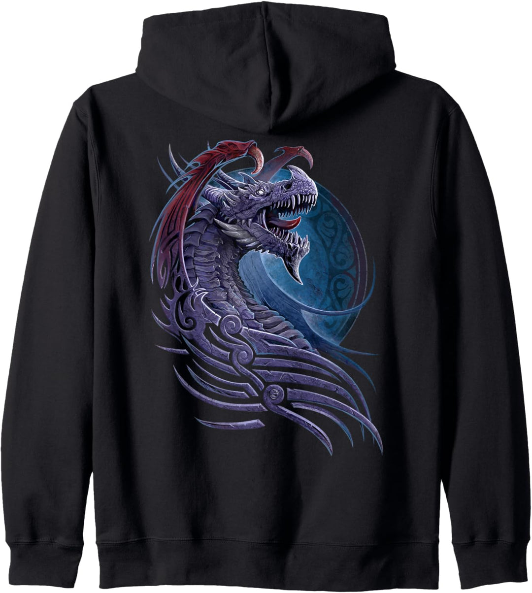 Spiral Original - Dragon Borne - Tribal Drache Kapuzenjacke