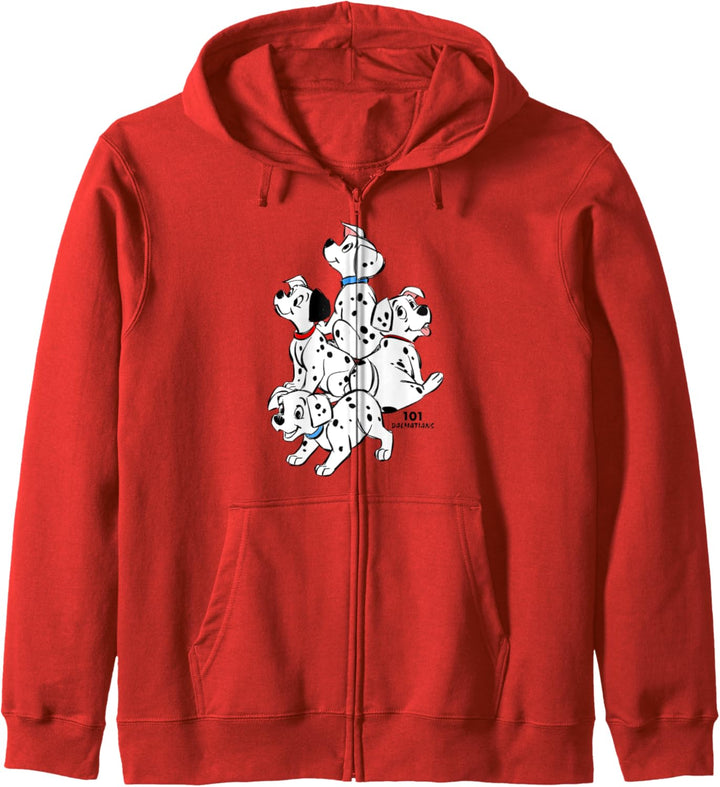 Disney 101 Dalmatians Group Shot Puppies Kapuzenjacke
