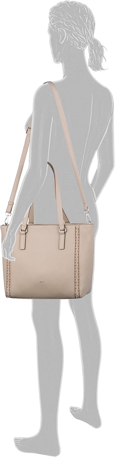 Gabor Damen Jolene Shopper Taupe, Taupe