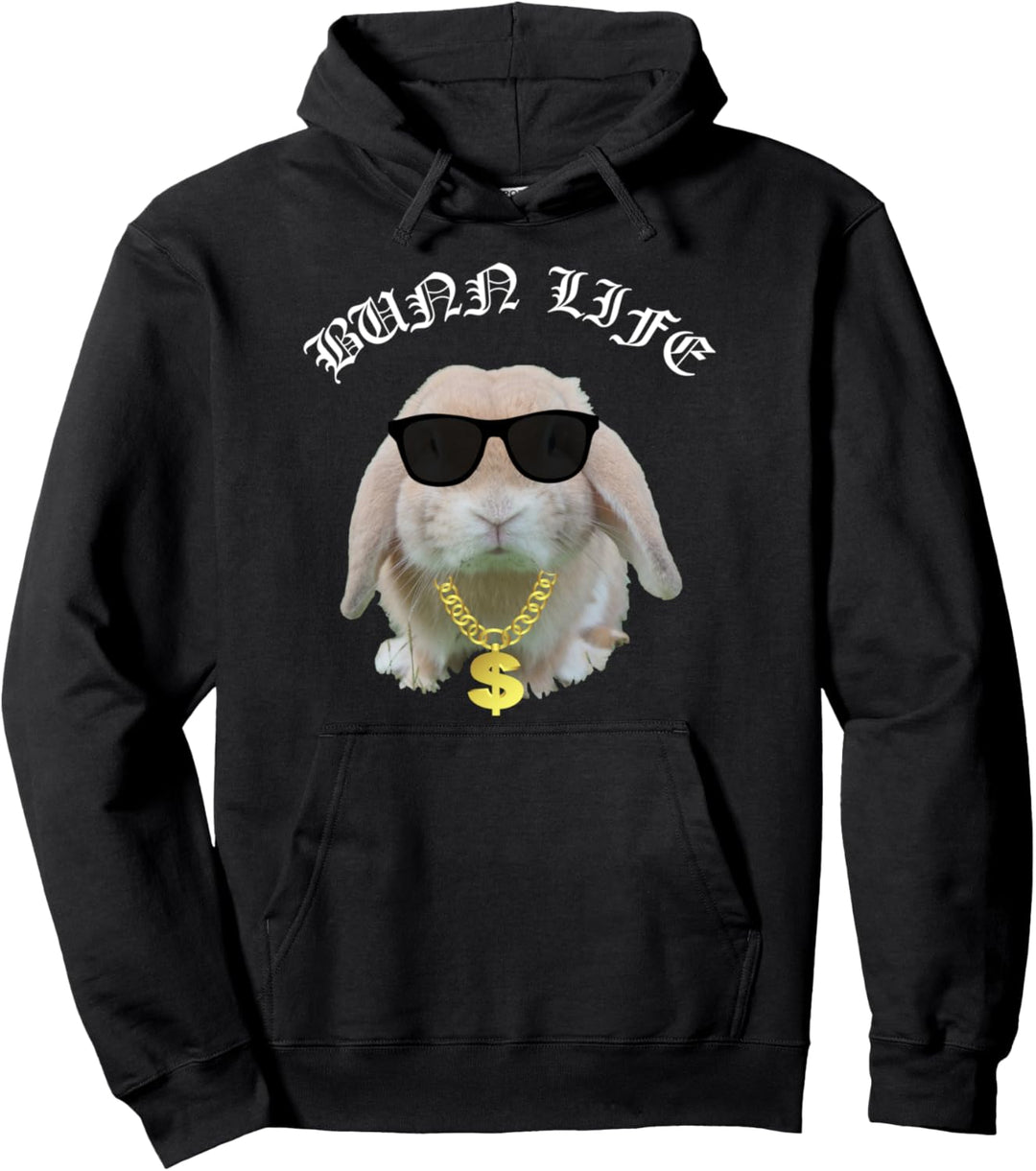 Easter Bunny - Thug Bunny Men Women Kids Rabbit Bunn Life Pullover Hoodie