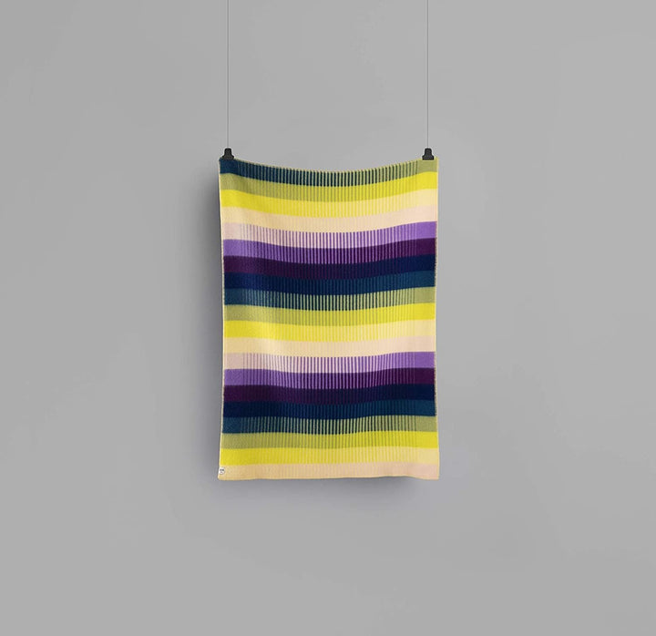 RØROS TWEED - Asmund Gradient - Wolldecke aus norwegischer Lammwolle - Design von Kristine Five Melv