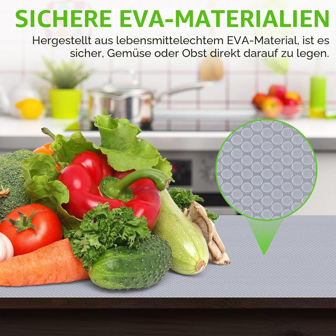 StaHom Schubladenmatte Nicht Klebende Haltbarem Schubladenauskleidung Antirutschmatte EVA Material W