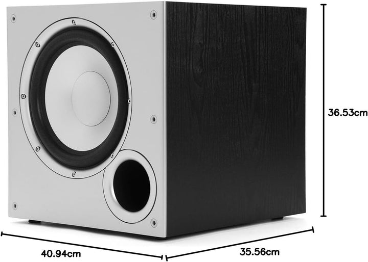 Polk Audio PSW10 Active Subwoofer (50 W, aktiver Subwoofer, 35-200 Hz, 100 W, 25,4 cm, 25,4 cm (10 Z