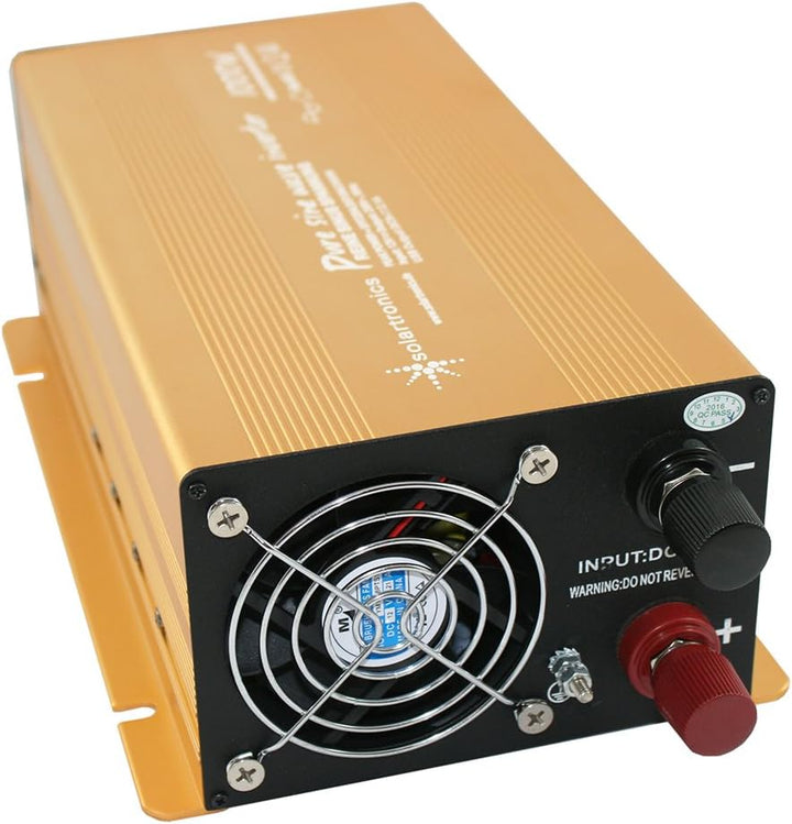 Wechselrichter - Spannungswandler 12V 300 bis 3000 Watt reiner SINUS mit echtem Power USB 2.1A Gold