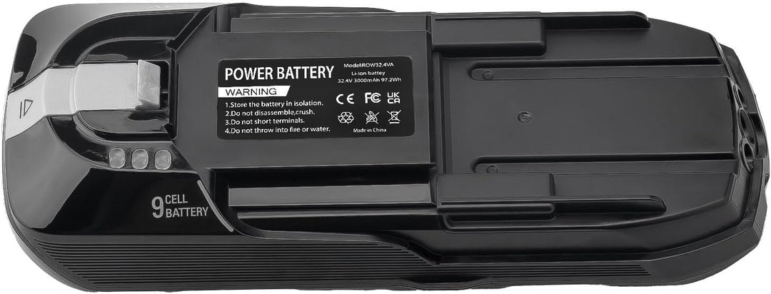 32.4V 3000mAh Li-Ion Akku für Rowenta X-Force Flex 15.60 Serie Staubsauger, Kompatibel mit Rowenta S