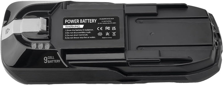 32.4V 3000mAh Li-Ion Akku für Rowenta X-Force Flex 15.60 Serie Staubsauger, Kompatibel mit Rowenta S