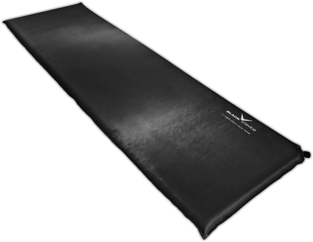 Black Crevice selbstaufblasbare Luftmatratze I Isomatte selbstaufblasend I Outdoor-Isomatte I aufbla