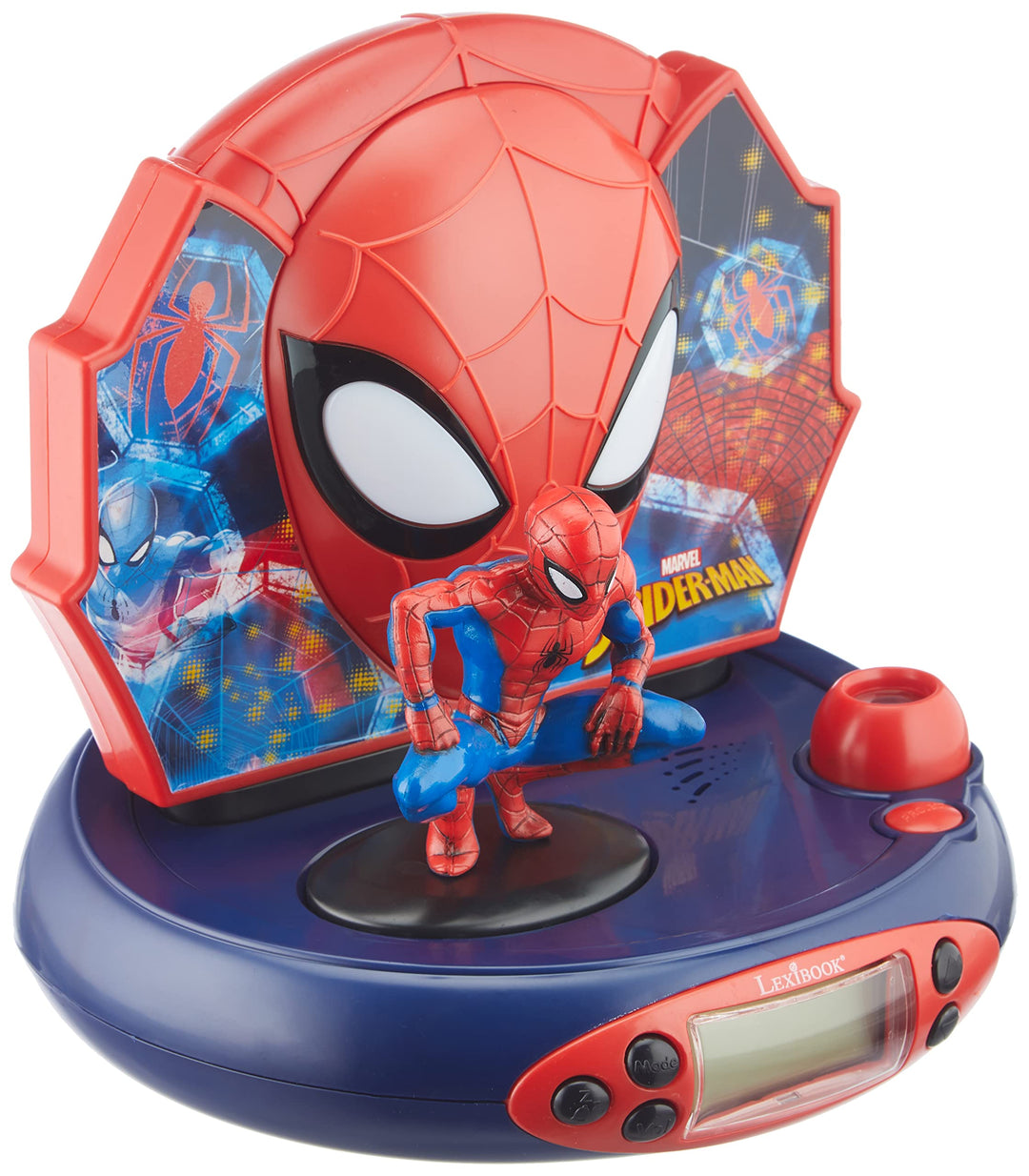 Spider-Man Radiowecker mit Projektion RP500SP, Spider-Man