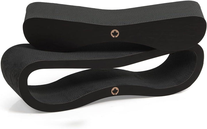 CanadianCat Company | Kratzbrett Set - Orbit+Satellite 2.0 - Black Edition - gemasert - Katzenmöbel