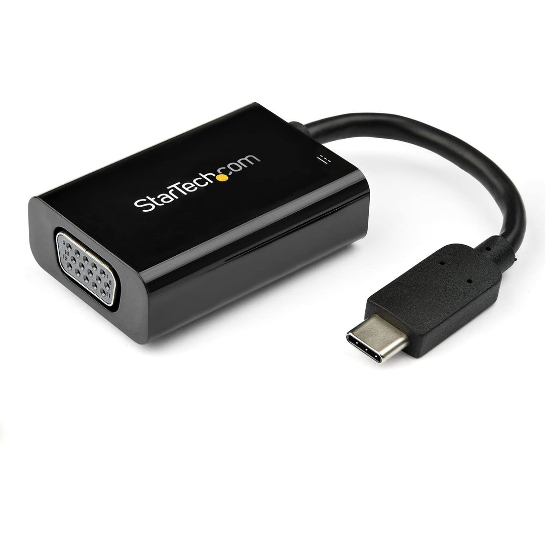 StarTech.com USB-C auf VGA Adapter mit Power Delivery - 1080p USB Typ-C auf VGA Monitor Video Konver