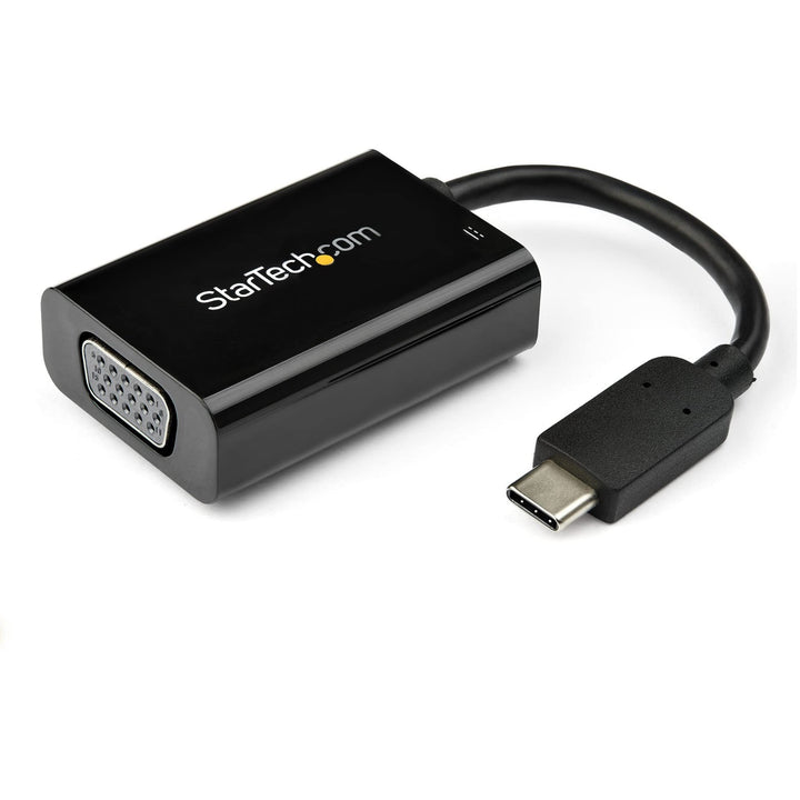 StarTech.com USB-C auf VGA Adapter mit Power Delivery - 1080p USB Typ-C auf VGA Monitor Video Konver