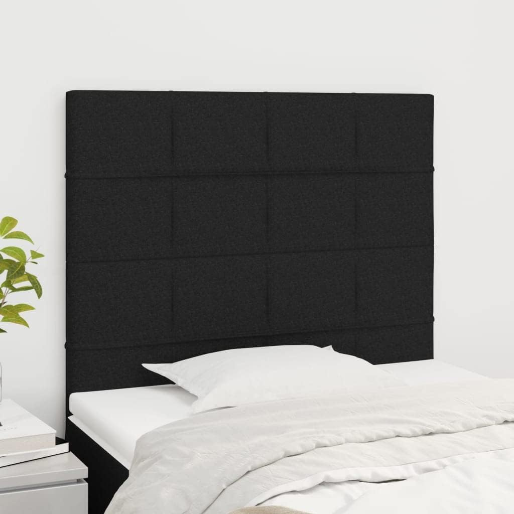 vidaXL Kopfteil 2 STK., Bettkopfteil mit Holzbeinen, Höhenverstellbar Polsterkopfteil für Bett, Bett