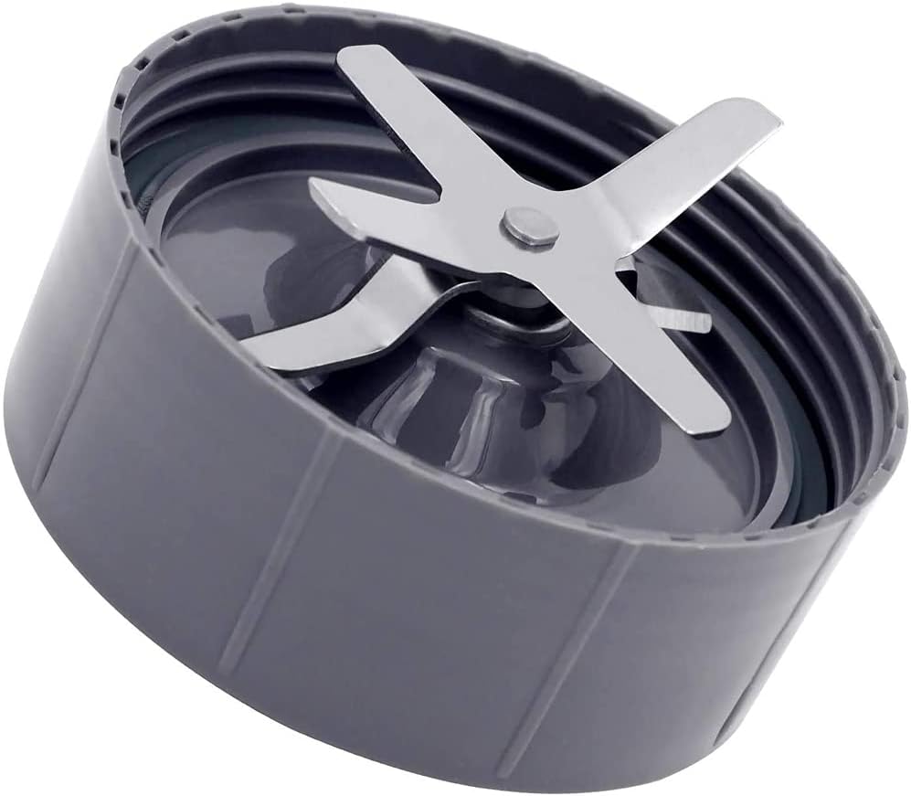 MMOBIEL Ersatz-Baugruppe für Emulgator-Entsafter-Kreuzklingen für NutriBullet, 600/900 W, grau, inkl