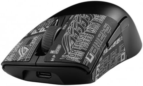 ASUS ROG Keris Wireless AimPoint RGB Gaming Maus (optischer ROG AimPoint-Sensor, 36.000 DPI, ROG Mic