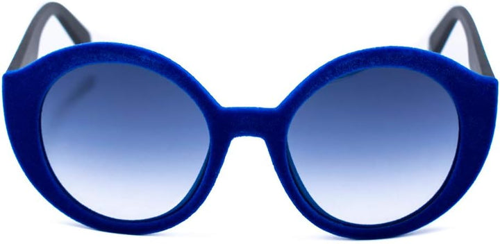 Italia Independent Damen 0905V-022-ZEB Sonnenbrille, Blau (Azul), 53.0