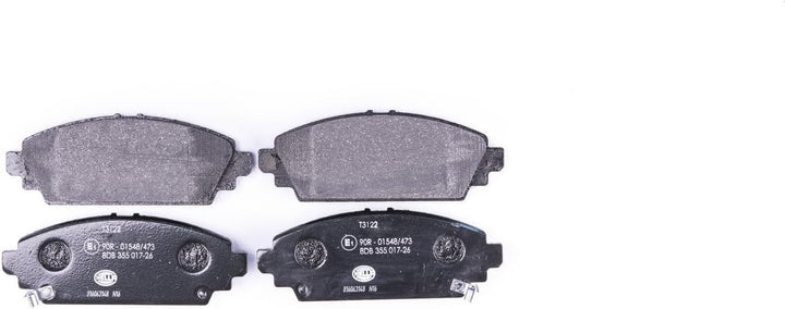 HELLA PAGID 8DB 355 017-261 Bremsbelagsatz - T3122 - Dicke/Stärke: 17.2mm - Bremssystem: Girling - m