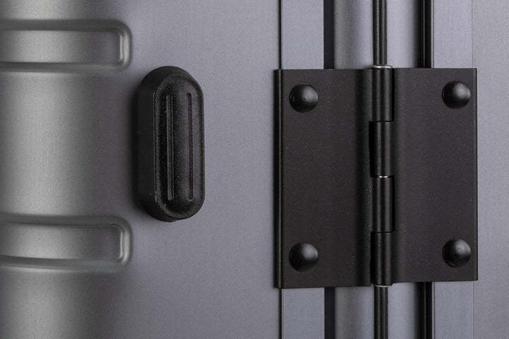 Travelhouse Oslo Alu Reisekoffer Graphit S-55cm & M-65cm Hartschalenkoffer Reise Trolley Koffer Set