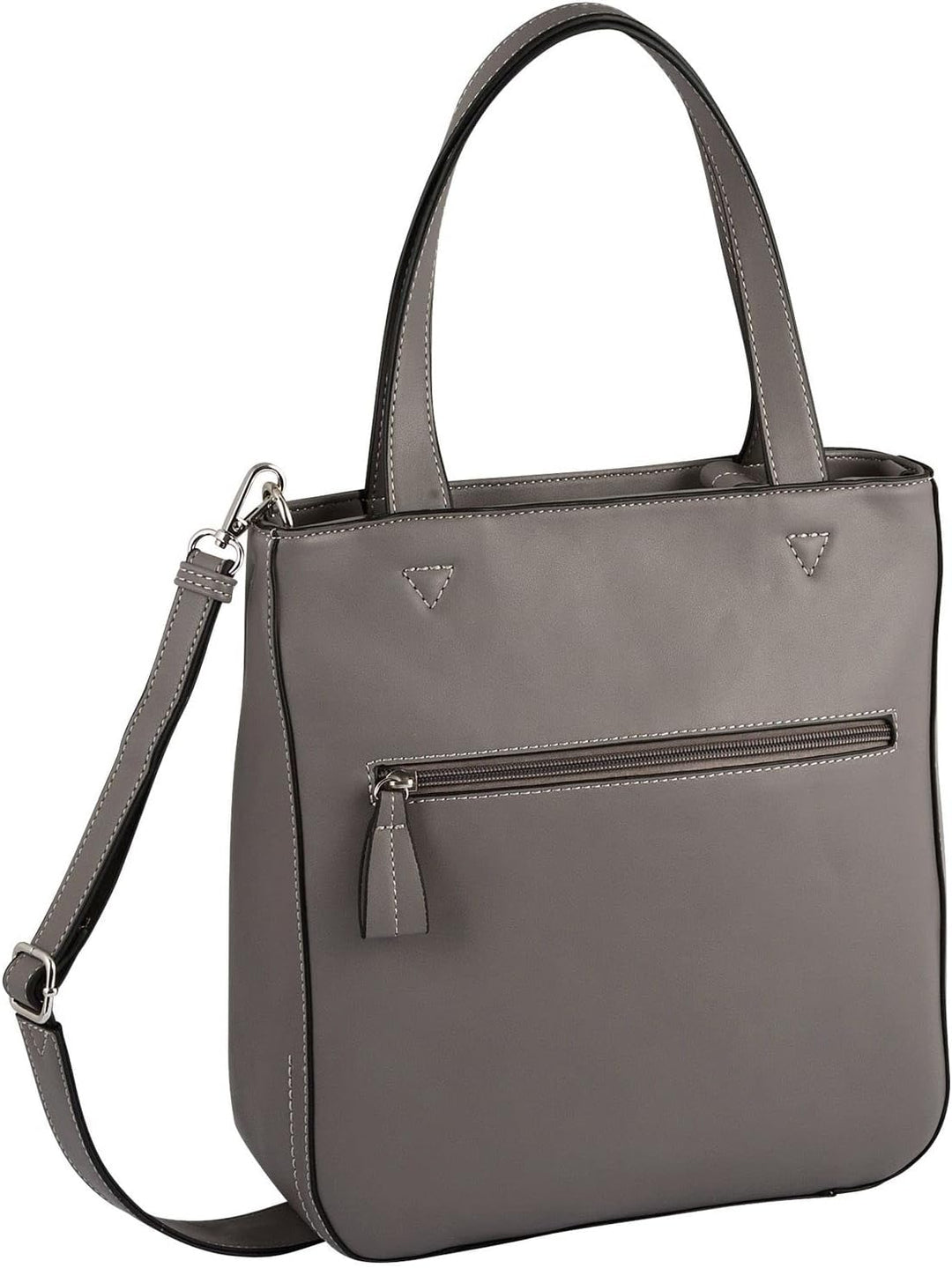 TOM TAILOR - Womenswear KARINE Damen Tragetasche Mid Grey, Mid Grey