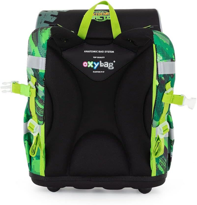 Generisch Traktor - Bulldog - Oxy Bag PREMIUM Schulranzen-Set 4tlg. mit Heftbox A4