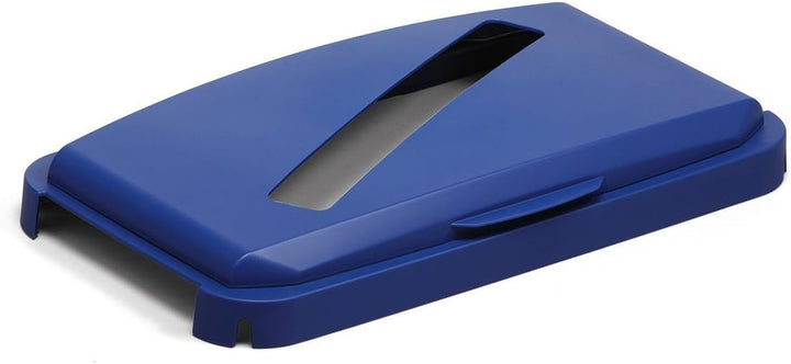 Durable Klappdeckel mit Einwurfschlitz für Durabin Abfalleimer 60 Liter, blau, 1800502040 Klappdecke