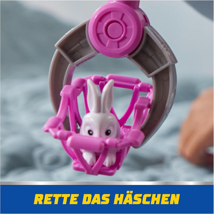 PAW PATROL Air Rescue - Skyes Rettungsflugzeug mit einziehbarer Klaue und Rettungskorb, mit Skye Spi