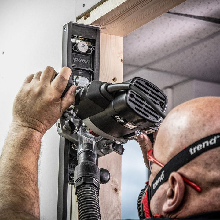 Trend 1000 W 8 mm Tauchfräser mit variabler Geschwindigkeit 230 V EU, leistungsstarker leichter Tauc