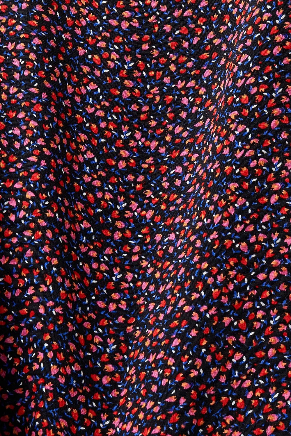 ESPRIT Damen 993ee1e307 Kleid, Schwarz