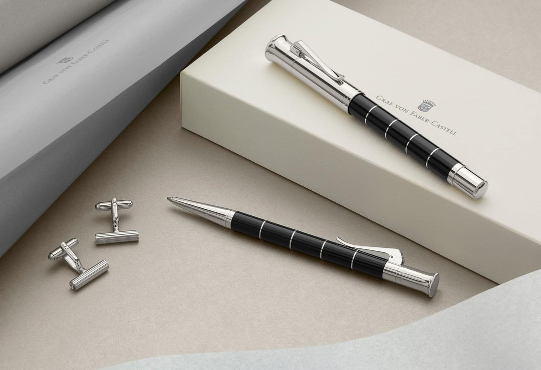 Graf von Faber-Castell 145803 - Füllfederhalter Classic Anello Grenadill, Federbreite B Grenadill Fü