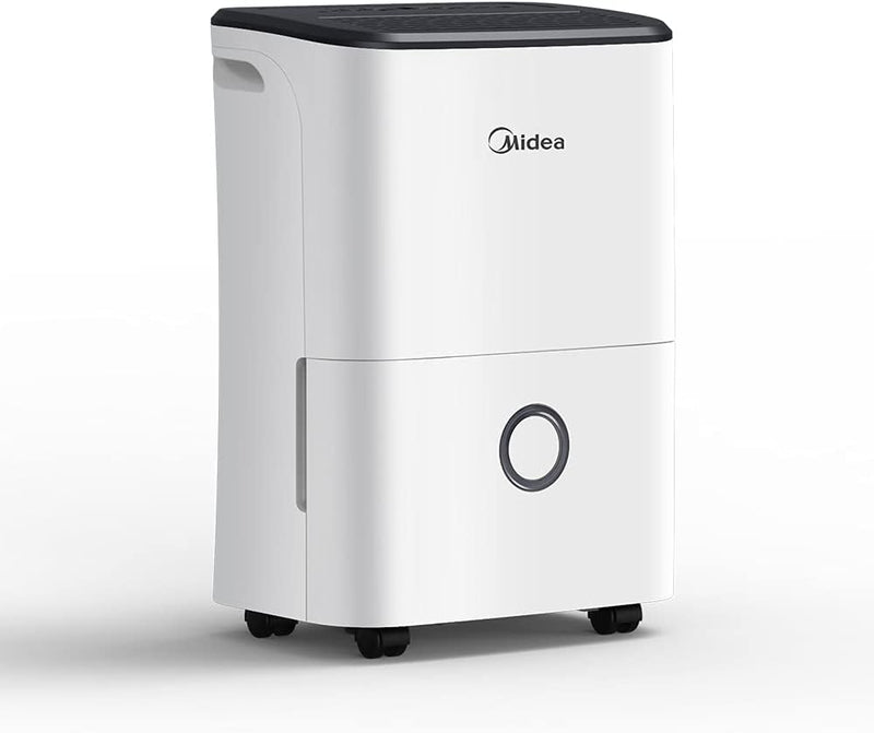 Midea Luftentfeuchter, 20L/24h, Raumgrösse ca.100m³(40m²), DF-20DEN7-WF, APP-fähig, 24H Timer, Wasse