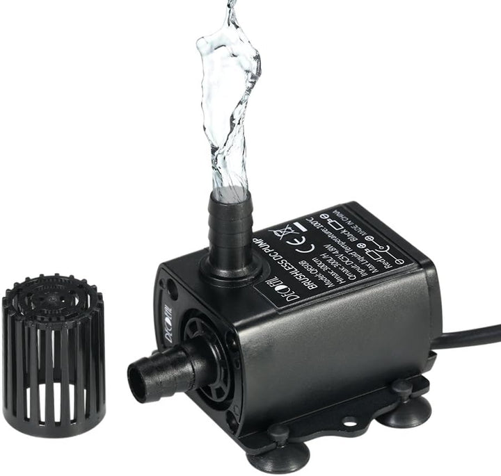 Decdeal USB Tauchpumpe Teichpumpe Aquarium Wasserpumpe für Teiche, Garten, Brunnen 2.4W / 4.8W Optio