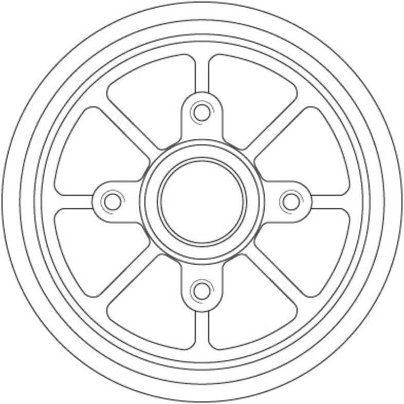 db4220mr TRW Bremstrommel (mit Bearing & abs-ring) OE Qualität
