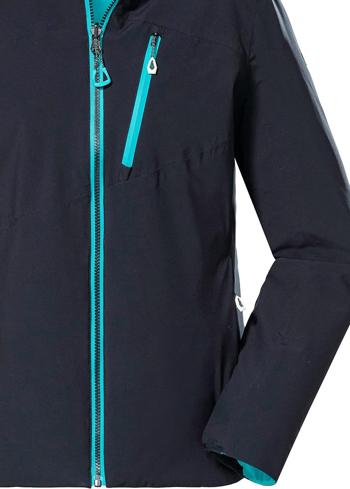 Killtec Damen Kow 100 Wmn Jckt Softshelljacke/Wendejacke, packbar 42 dunkelnavy, 42 dunkelnavy
