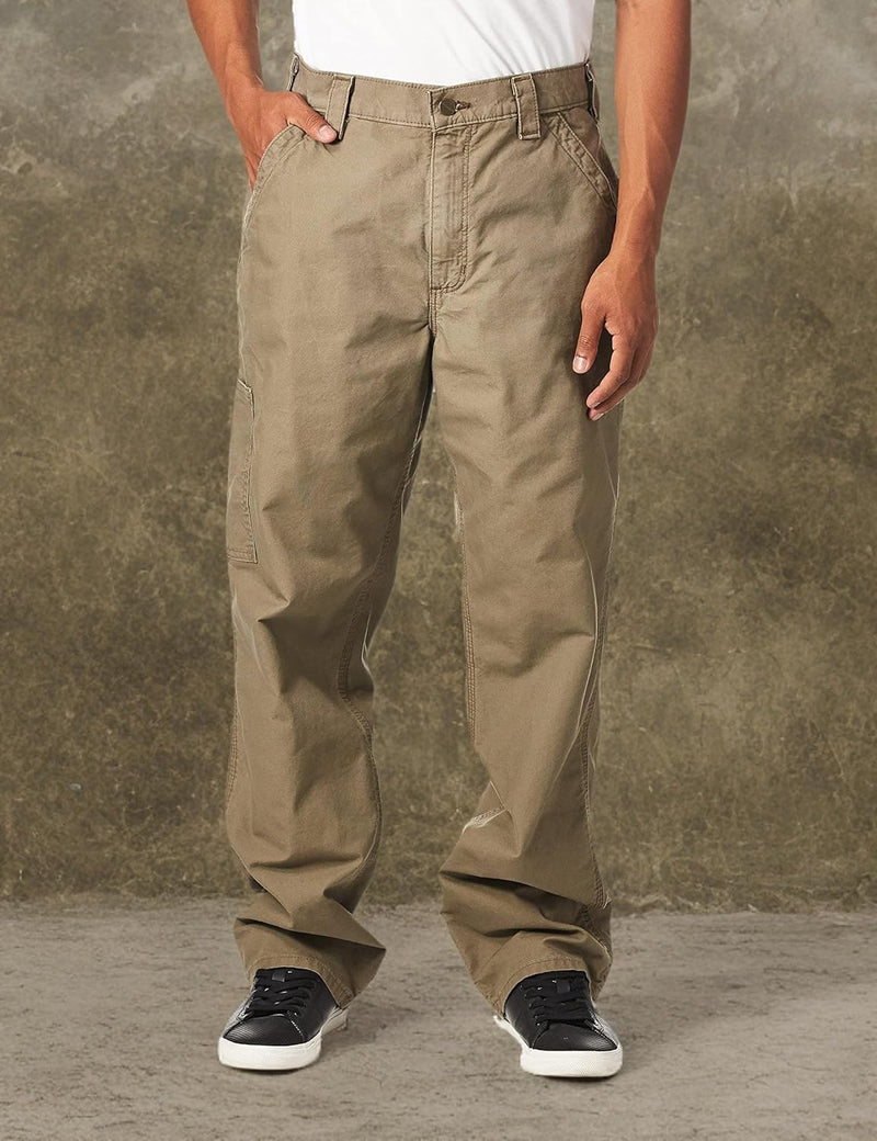 Carhartt Herren Latzhose aus Leinen Canvas Work Latzhose Hose Canvas Work Latzhose B151 32W / 34L He