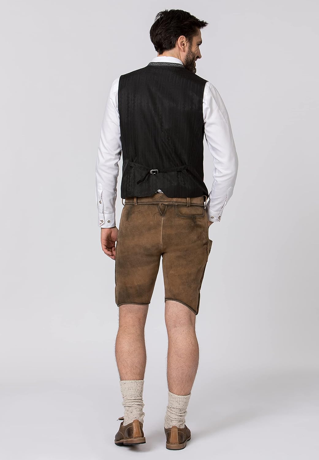 Stockerpoint Herren Weste Vittorio Trachtenweste 46 bordeaux, 46 bordeaux