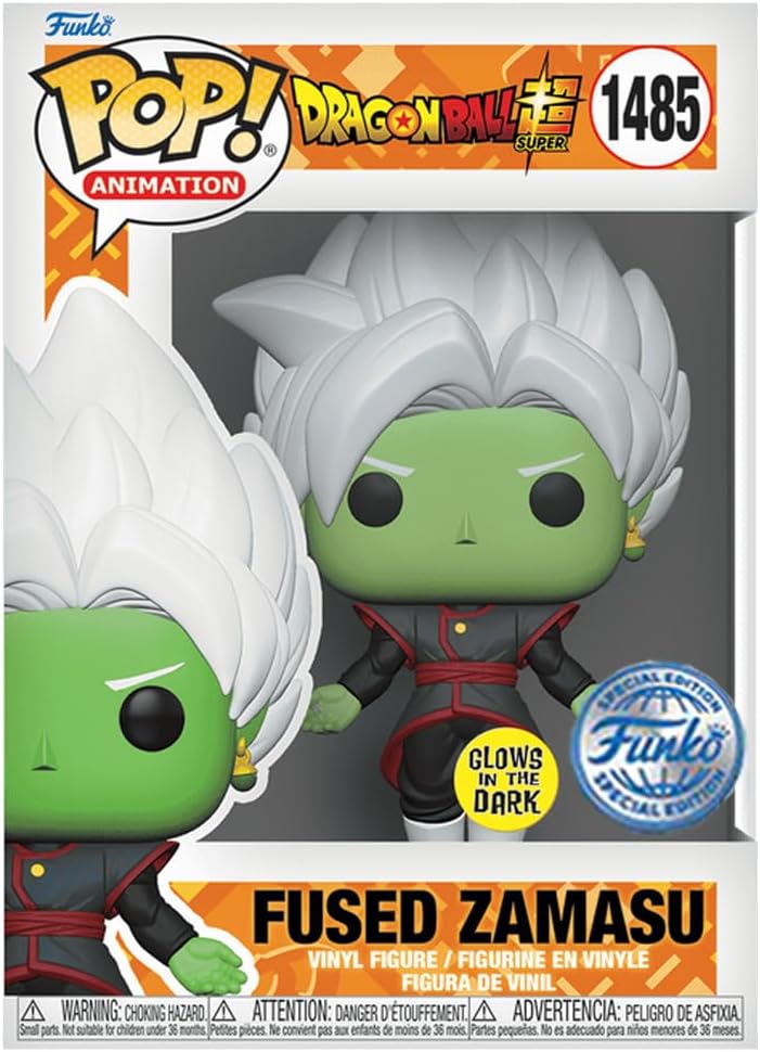 Funko Pop! Dragonball Super Fused Zamasu (leuchtet im Dunkeln) Vinyl-Figur #1485 Special Edition Exc