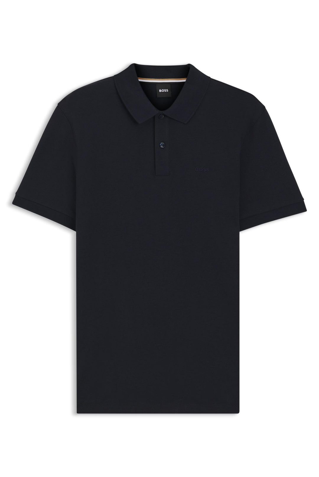 BOSS Herren Pallas Regular-Fit Poloshirt aus Baumwolle mit Logo-Stickerei Dunkelblau M