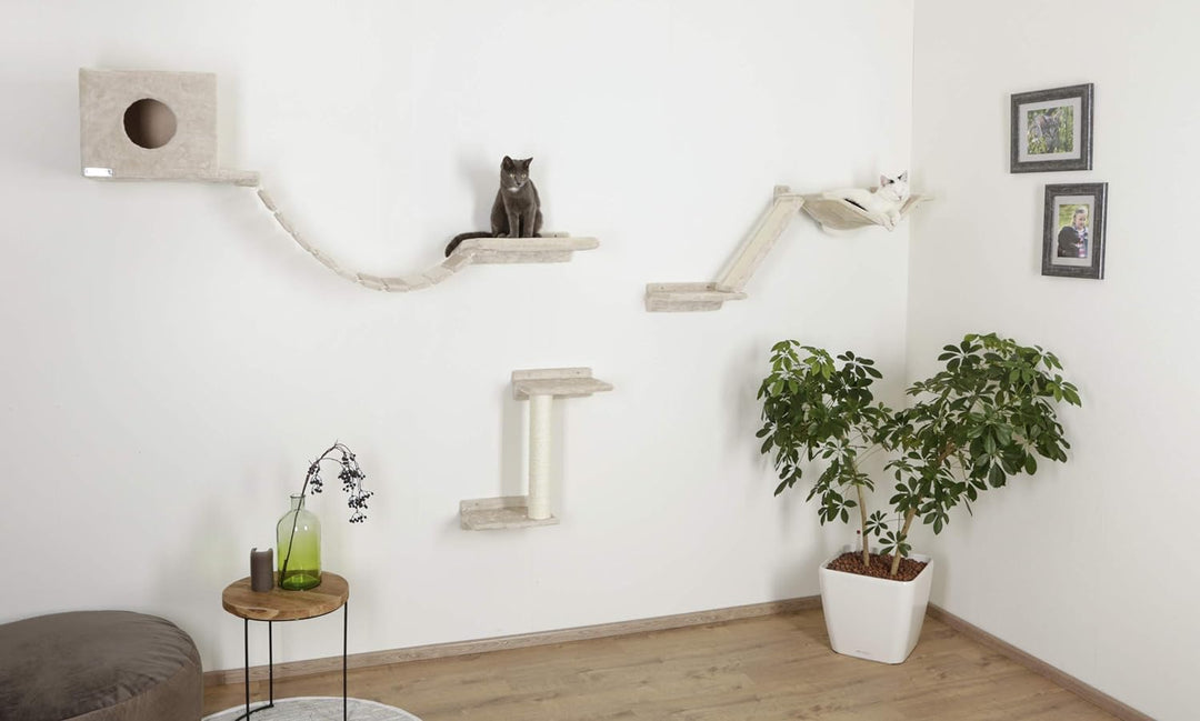 Maxi-Pet 81635 Kletterwand für Katzen Mount Everest, 9-teilig,