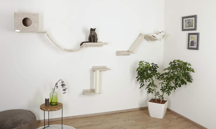 Maxi-Pet 81635 Kletterwand für Katzen Mount Everest, 9-teilig,