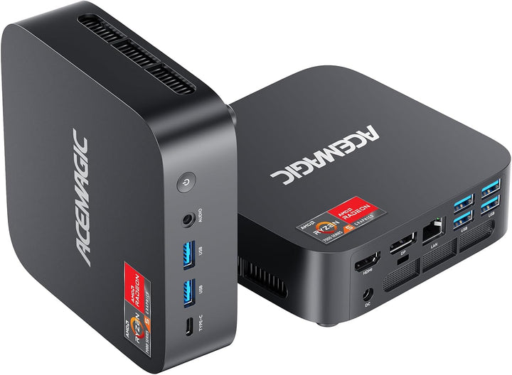 ACEMAGICIAN K1 Mini PC, AMD Ryzen 5 7430U (6C/12T, up to 4.3Ghz),32GB DDR4 512GB M.2 SSD Mini Comput