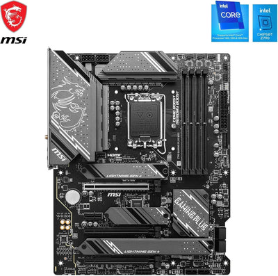 MSI Z790 GAMING PLUS WIFI Motherboard, ATX - Unterstützt Intel Core Prozessoren der 12. und 13. Gene