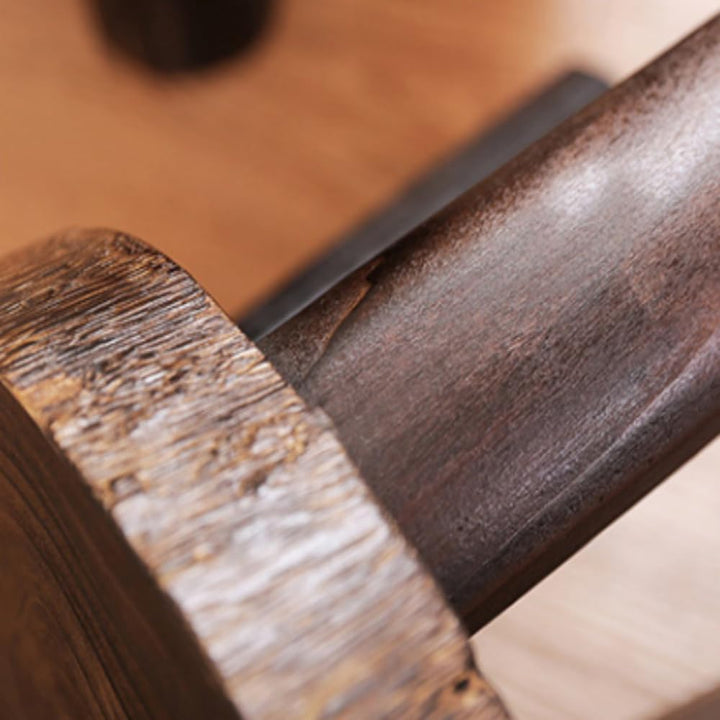 2 Stk Dekorativer Pflanzenständer aus Holz, Mini Multifunktionaler Blumentopfhalter für Heimdekorati